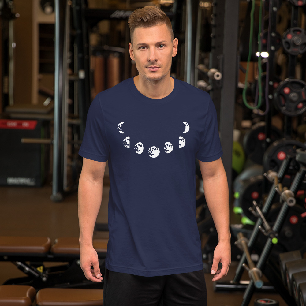 unisex-premium-t-shirt-navy-front-60a3f74786477.jpg I'ts just a phase - Moon Phases T-Shirt 3