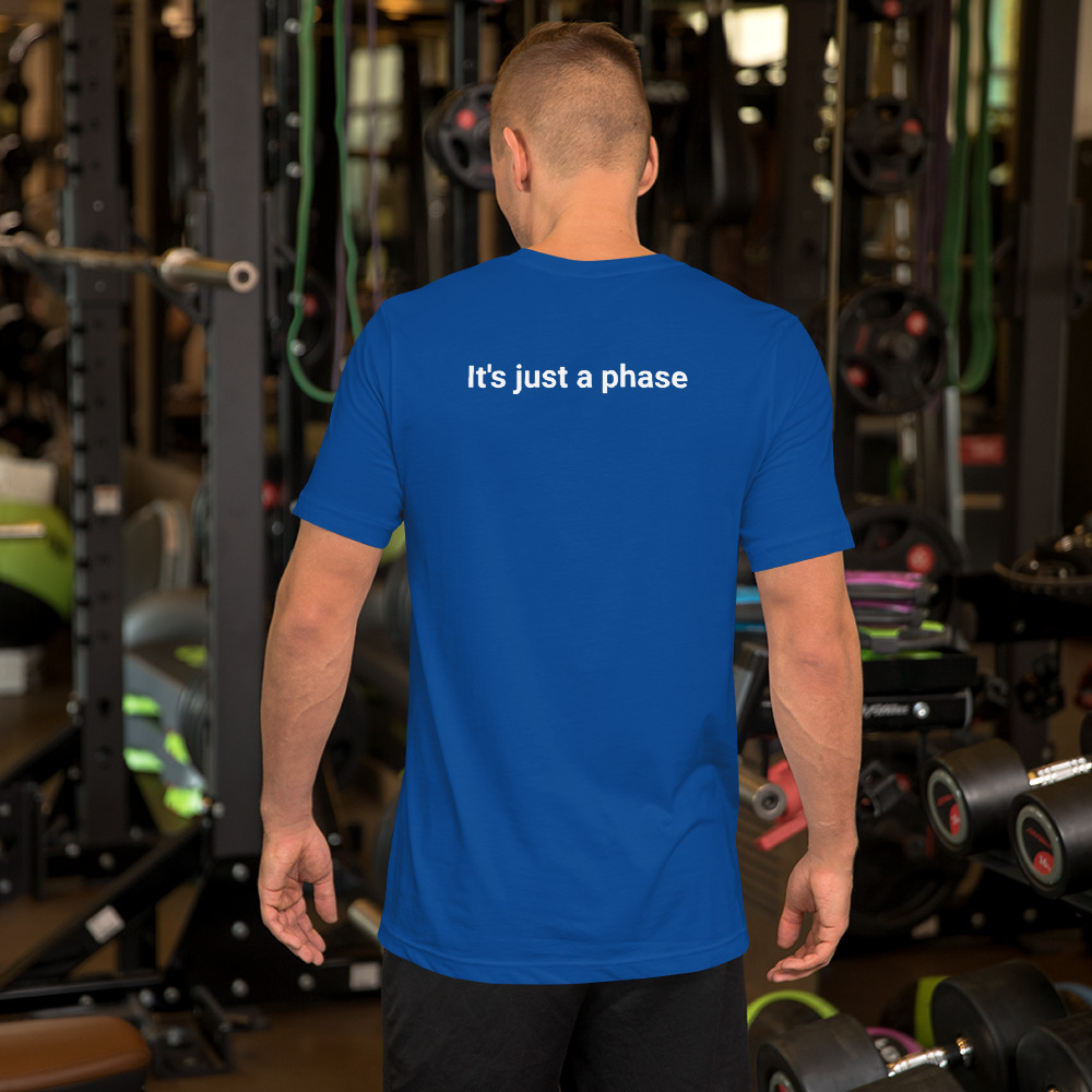 unisex-premium-t-shirt-true-royal-back-60a3f74789961.jpg I'ts just a phase - Moon Phases T-Shirt 10